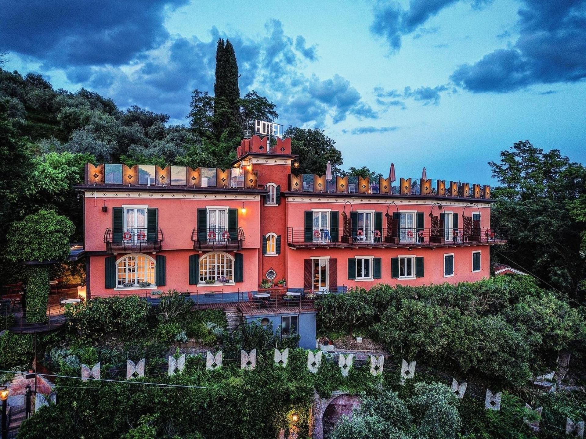 Hotel Castello S. Antonio Lazise Bagian luar foto